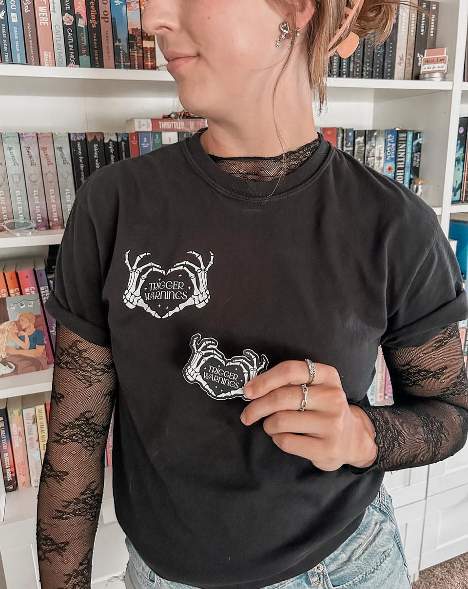 Trigger Warnings heavyweight t-shirt