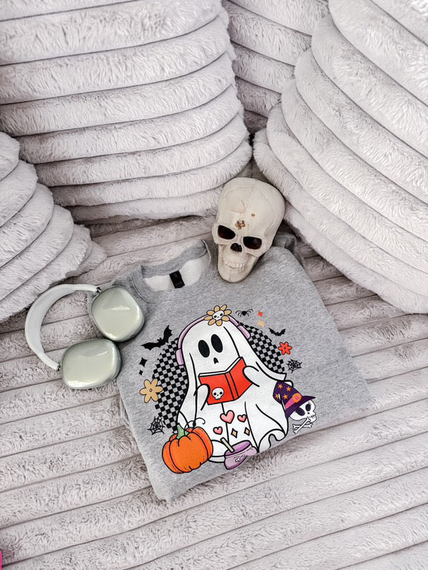 Ghost Audiobook Reader Sweatshirt
