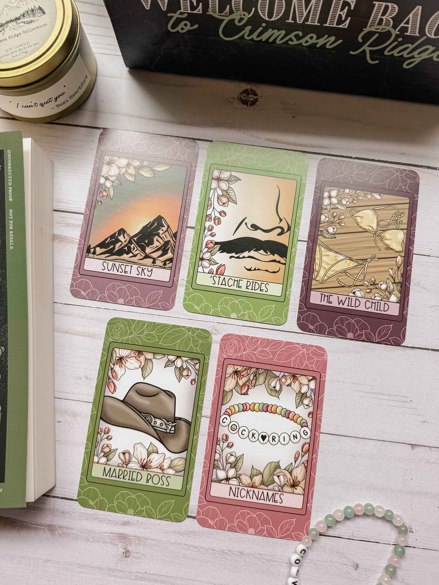 Taming the Heart by Elliott Rose Tarot Set