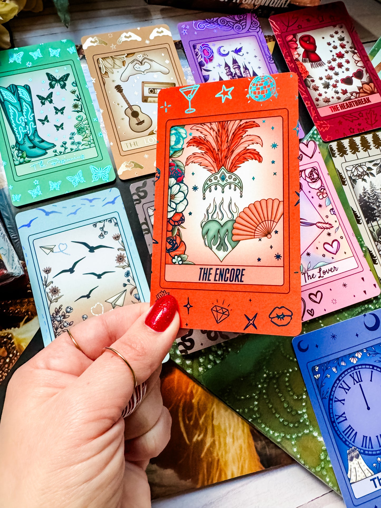 Dear Reader Foiled Tarot Set (Final Sale, One Run Only)