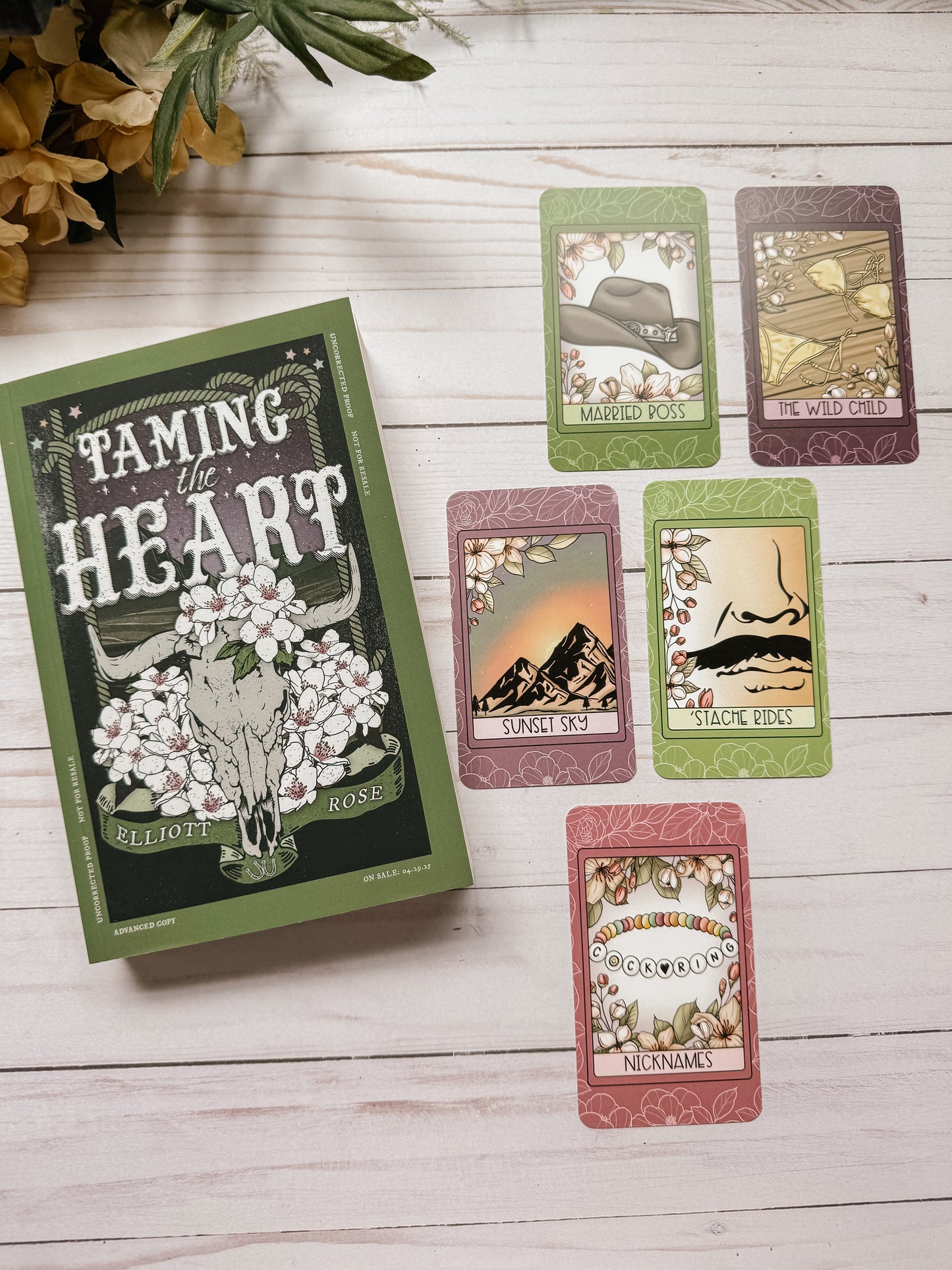 Taming the Heart by Elliott Rose Tarot Set