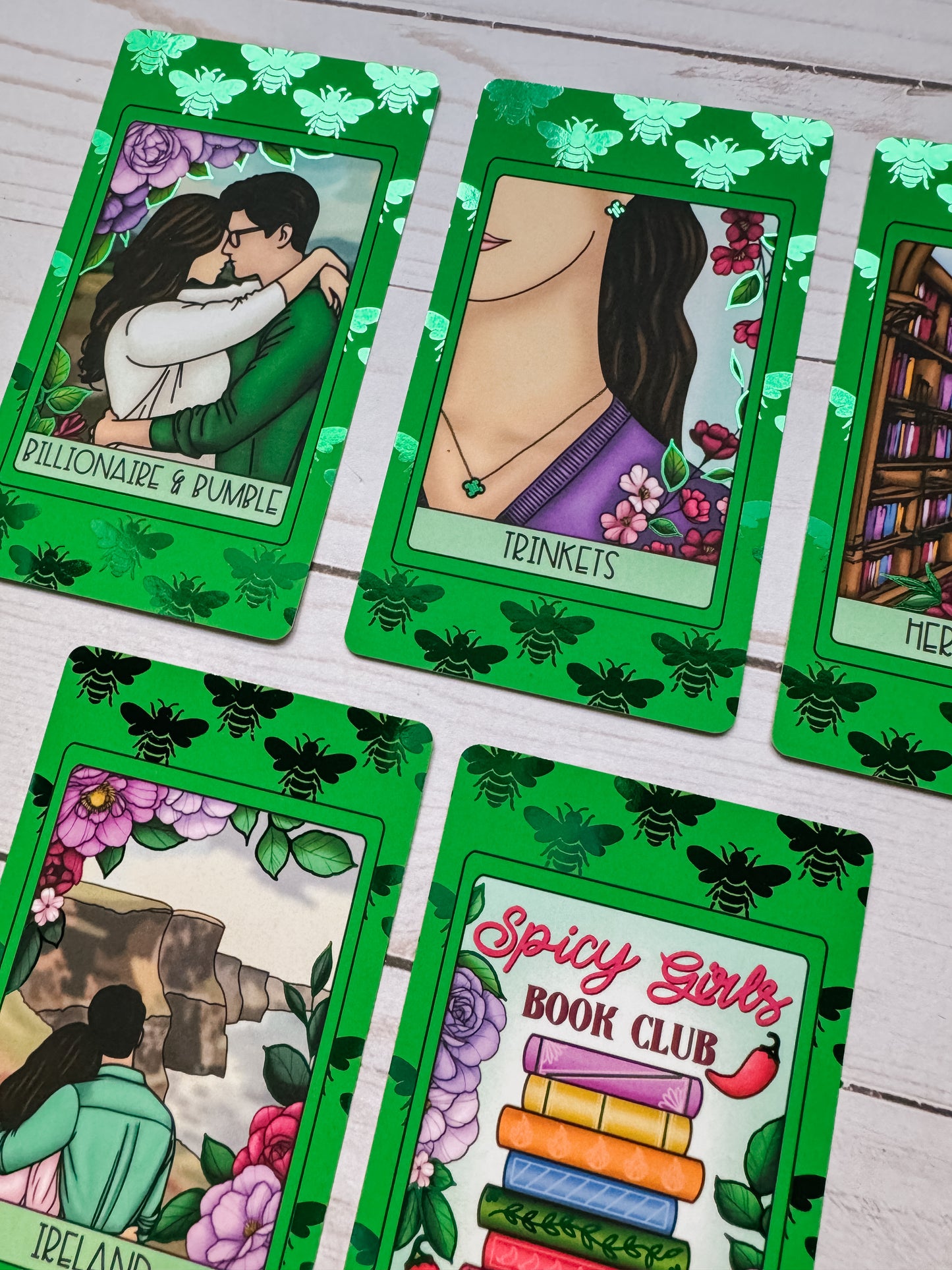 When We Bloom by Kristen Proby FOILED Tarot Set (LIMITED EDITION / ONE RUN ONLY)