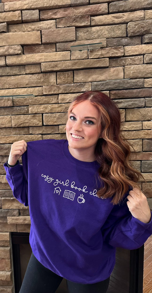 Cozy Girl Book Club Sweatshirt