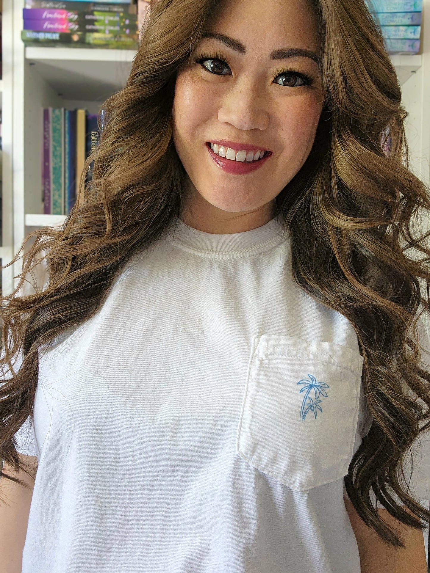 Summer Book Club pocket t-shirt