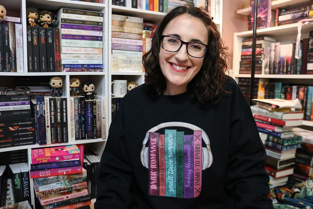 Audio Book Stack Sweatshirt