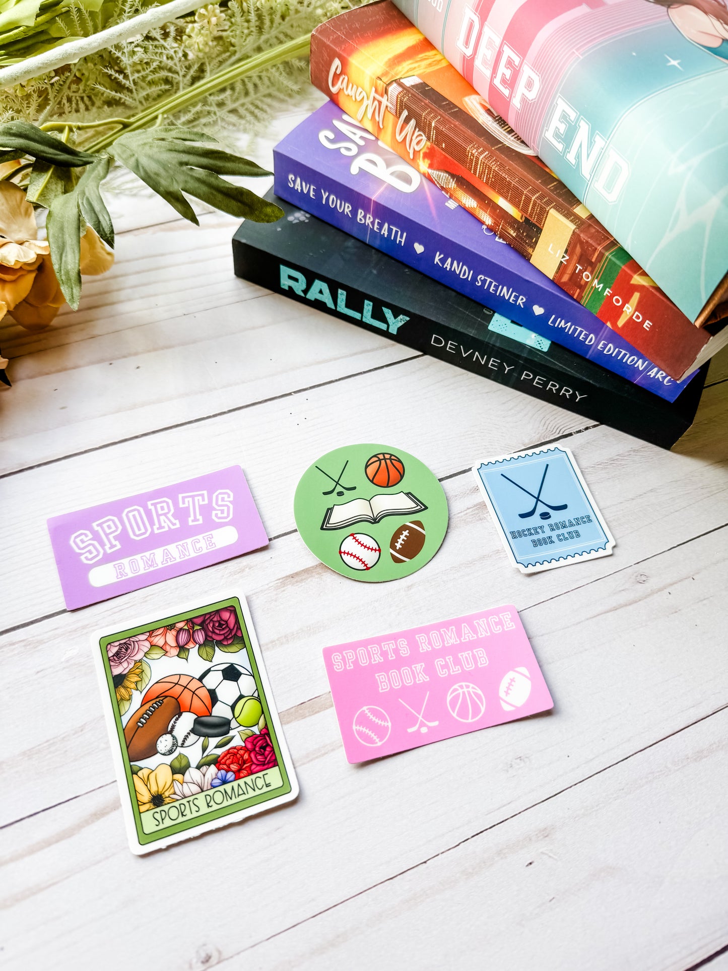 Sports Romance Collection Stickers