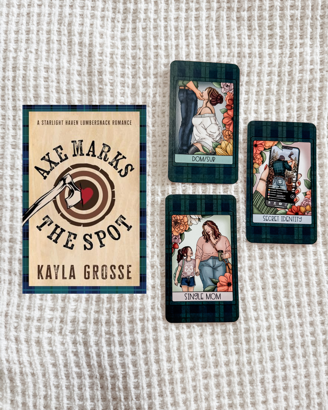 Axes Marks the Spot by Kayla Grosse Tarot Set