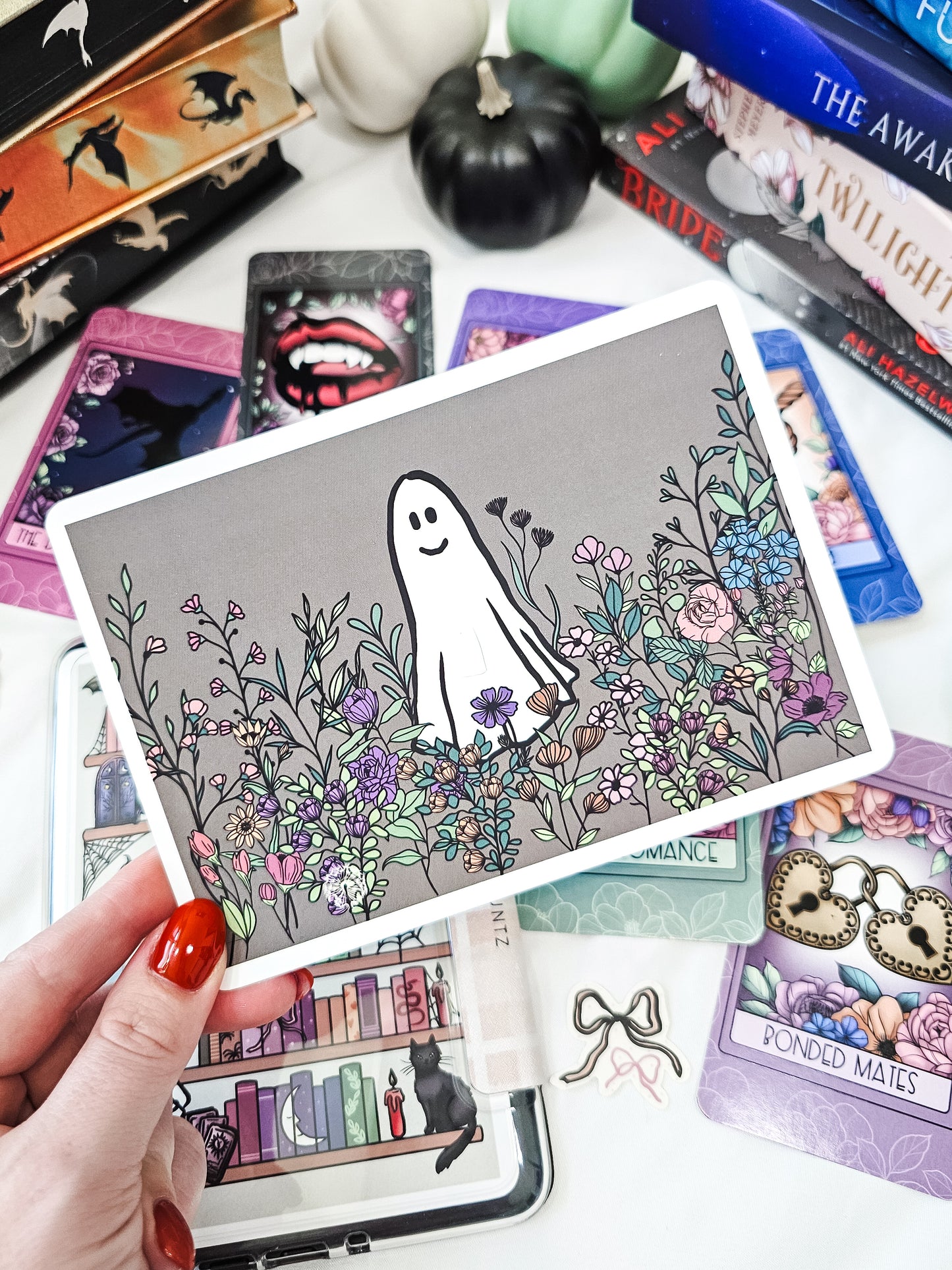 Halloween Postcard / Kindle Insert Set