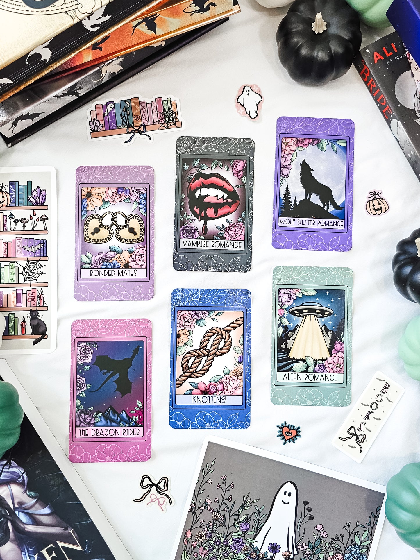 Choose Your Fate Halloween 2025 Tarot set