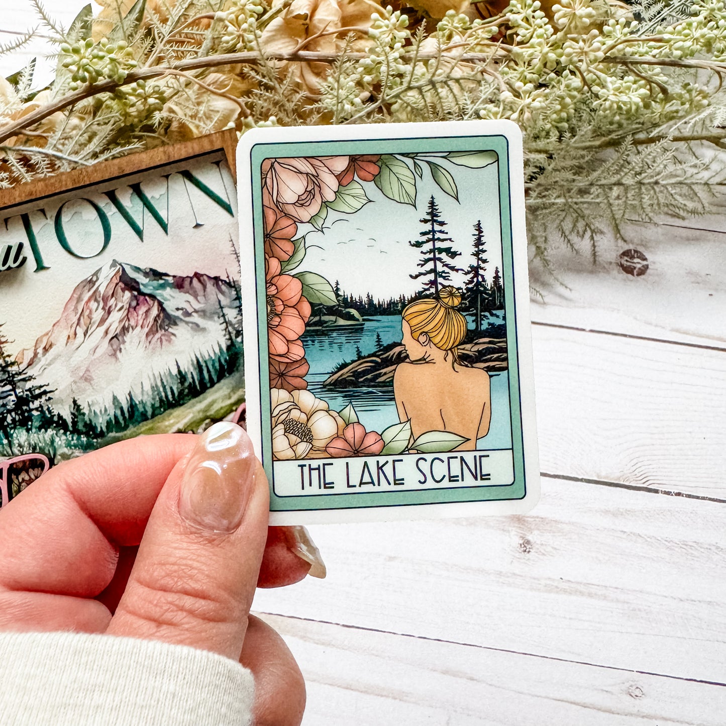 Lena Hendrix The Sullivan Family Tarot Card Sticker Set