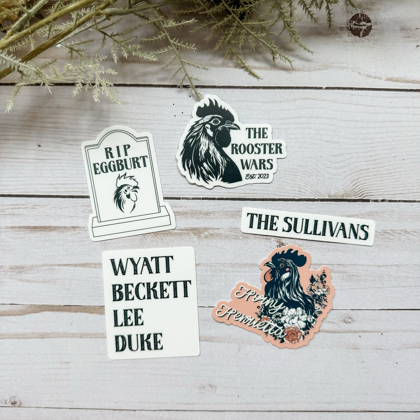 Lena Hendrix The Sullivan Family Sticker Set