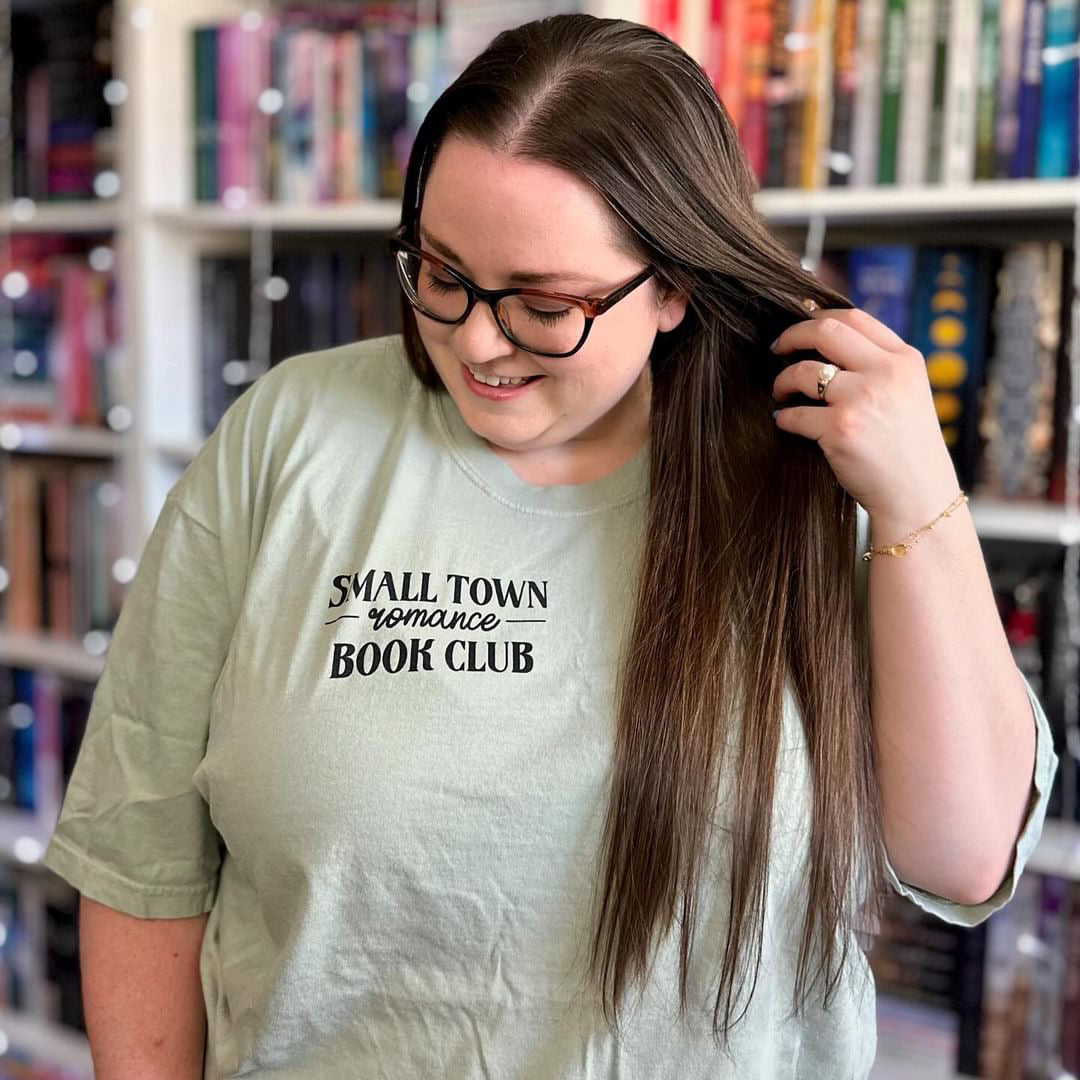 Small Town Romance Book Club heavyweight t-shirt