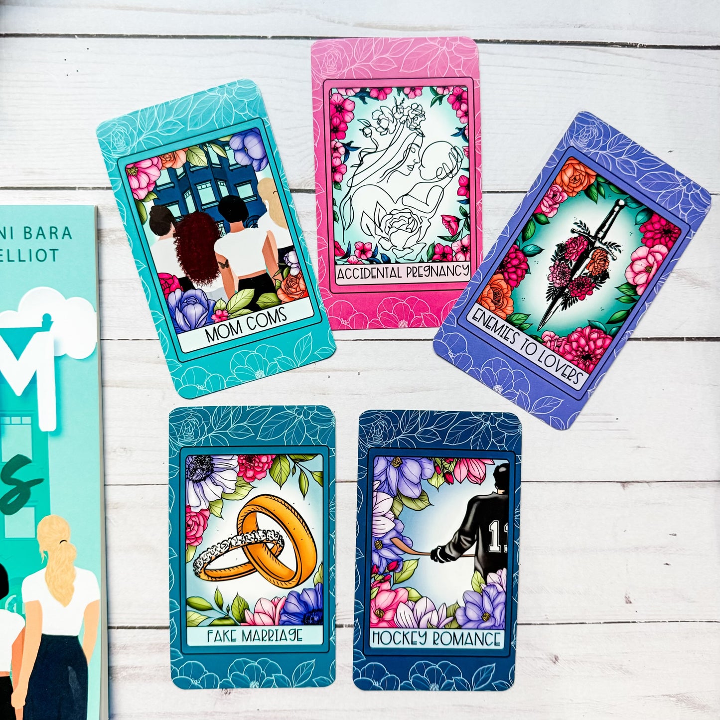 Mom Coms By Brittanée Nicole, Jenni Bara, Swati M. H., & Daphne Elliot Tarot Set