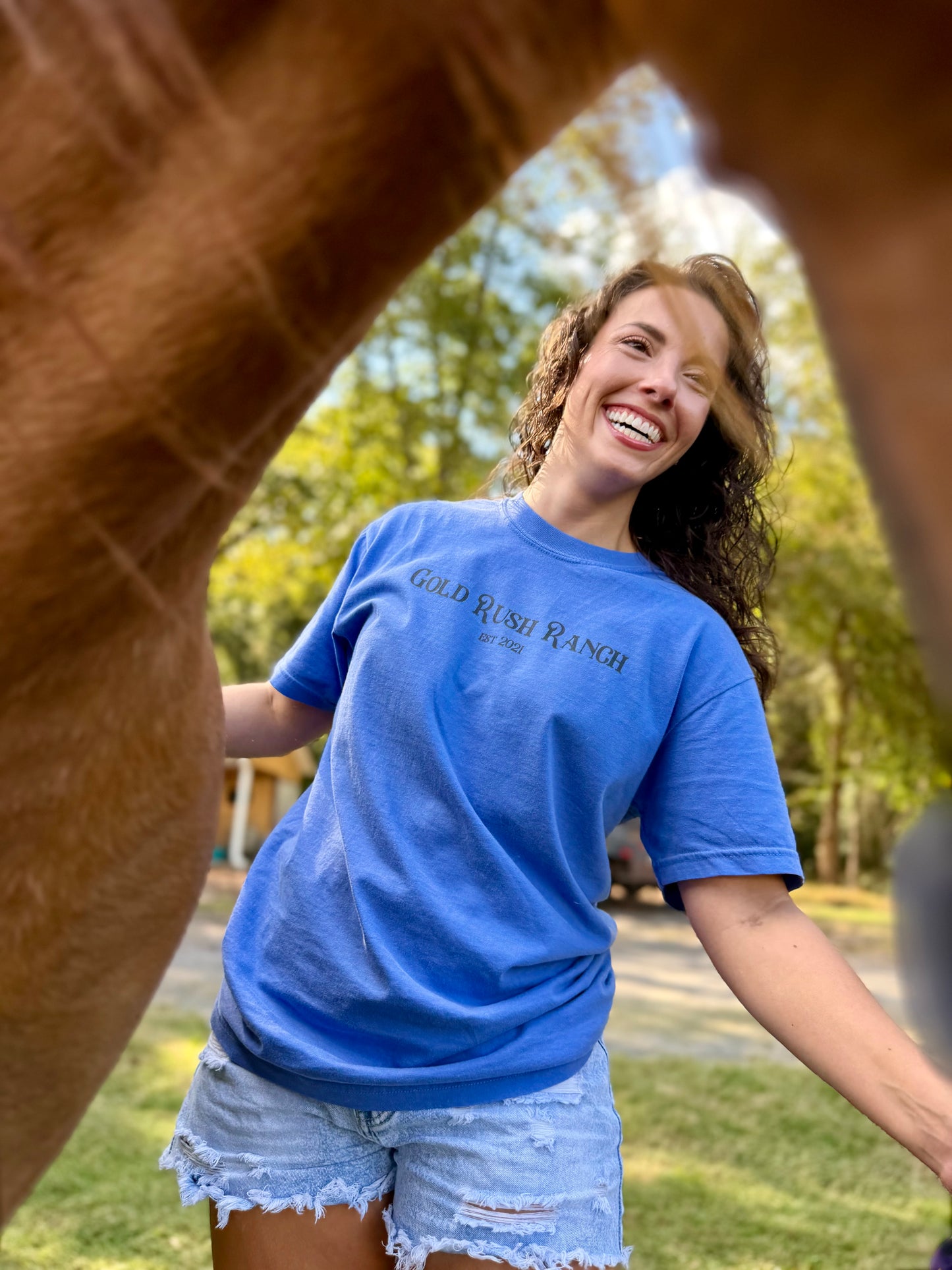 Gold Rush Ranch by Elsie Silver heavyweight t-shirt