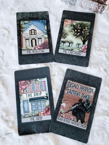 Ashley Muñoz Book Locations Black Chrome Foil Tarot Set (SPECIAL EDITION - ONE RUN ONLY)