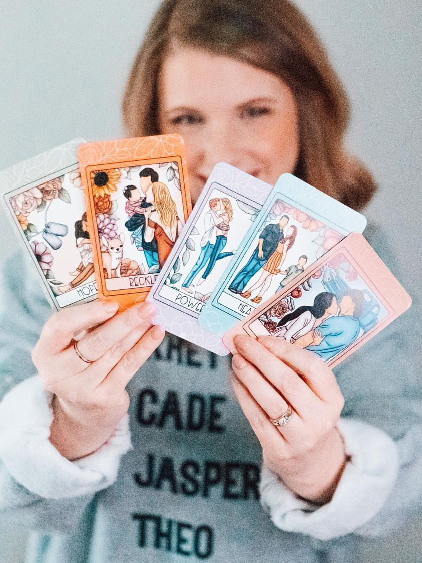Elsie Silver Chesnut Springs Book Title Tarot Cards