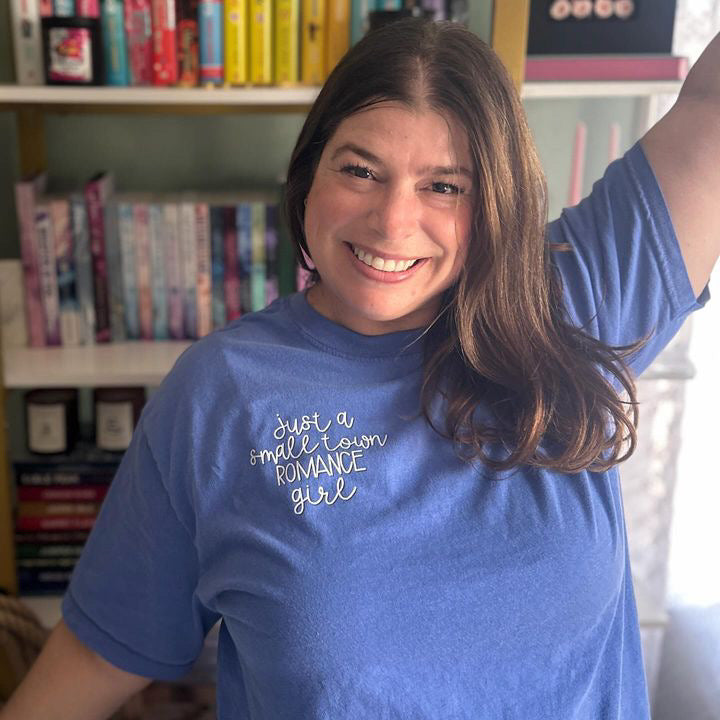 Just a Small Town Romance Girl heavyweight t-shirt