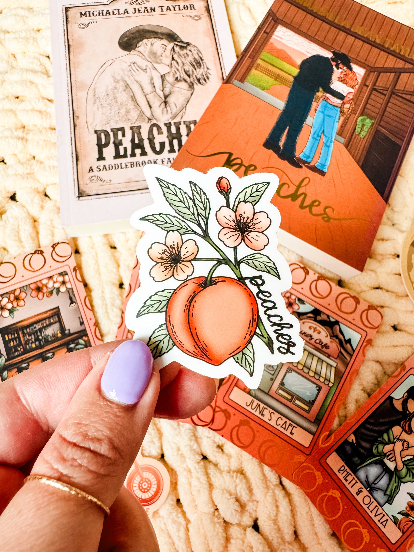 Peaches by Michaela Jean Taylor FOILED Tarot Set (LIMITED EDITION / ONE RUN ONLY)
