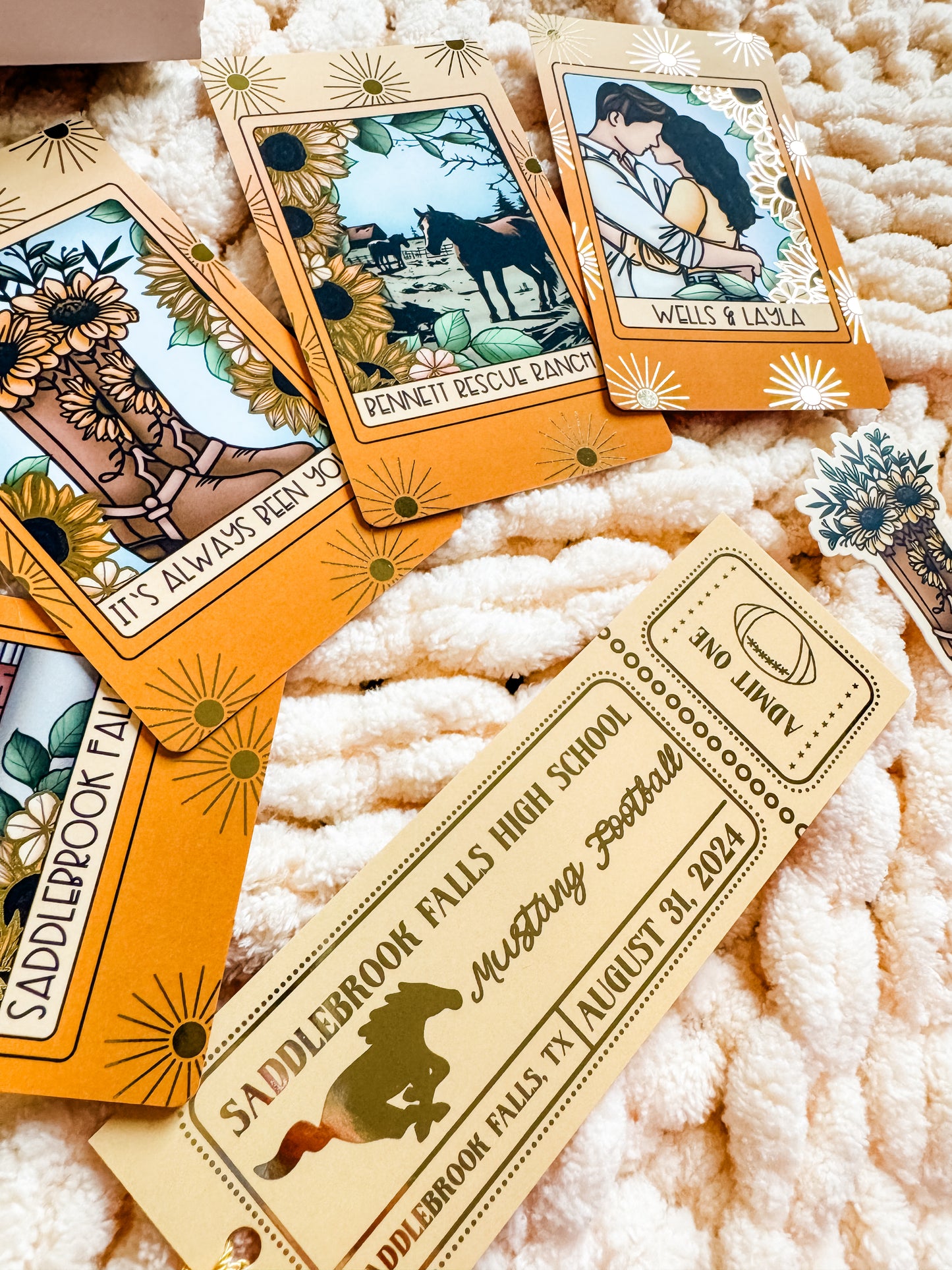 Sunshine by Michaela Jean Taylor FOILED Tarot Set (LIMITED EDITION / ONE RUN ONLY)