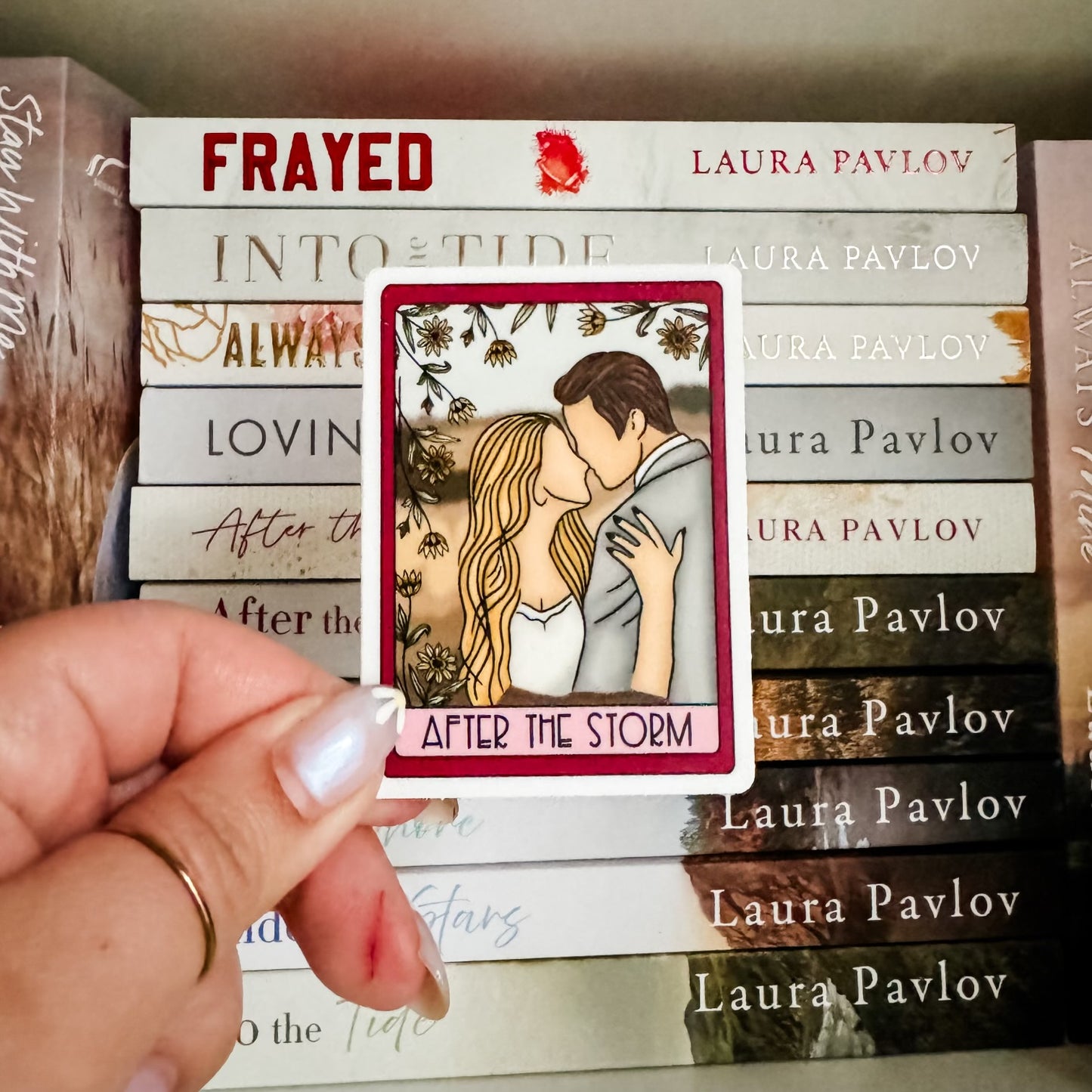 Cottonwood Cove Series by Laura Pavlov Book Titles Sticker Set