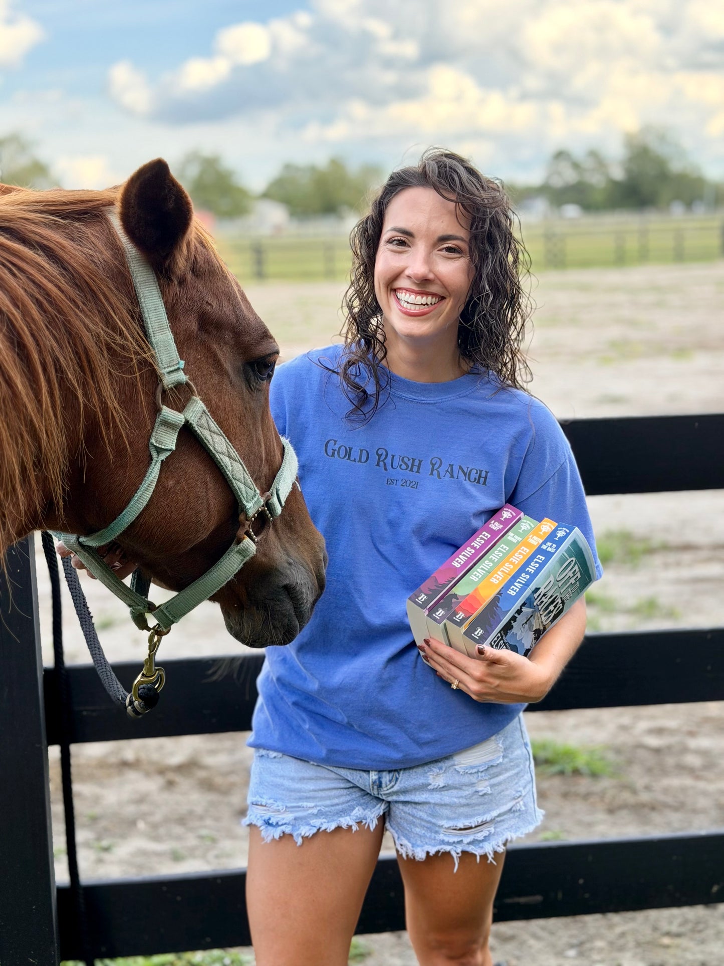 Gold Rush Ranch by Elsie Silver heavyweight t-shirt