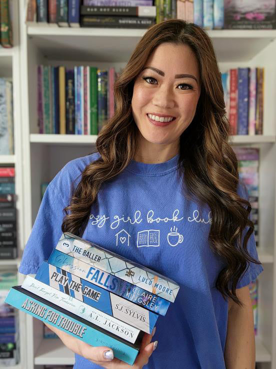 Cozy Girl Book Club heavyweight t-shirt
