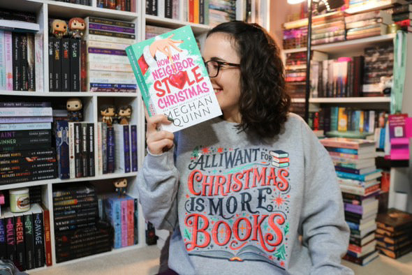 All I Want for Christmas is More Books Sweatshirt