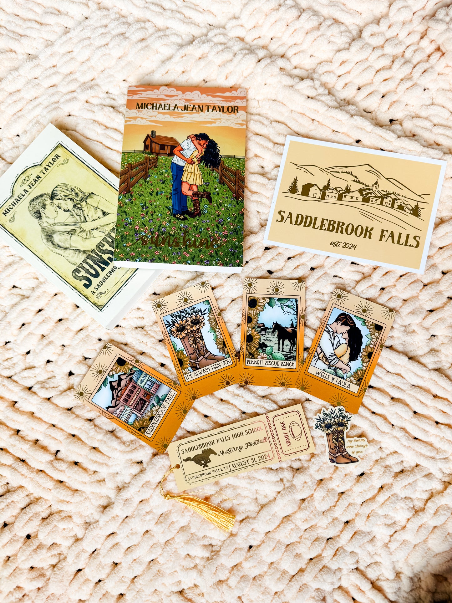 Sunshine by Michaela Jean Taylor FOILED Tarot Set (LIMITED EDITION / ONE RUN ONLY)