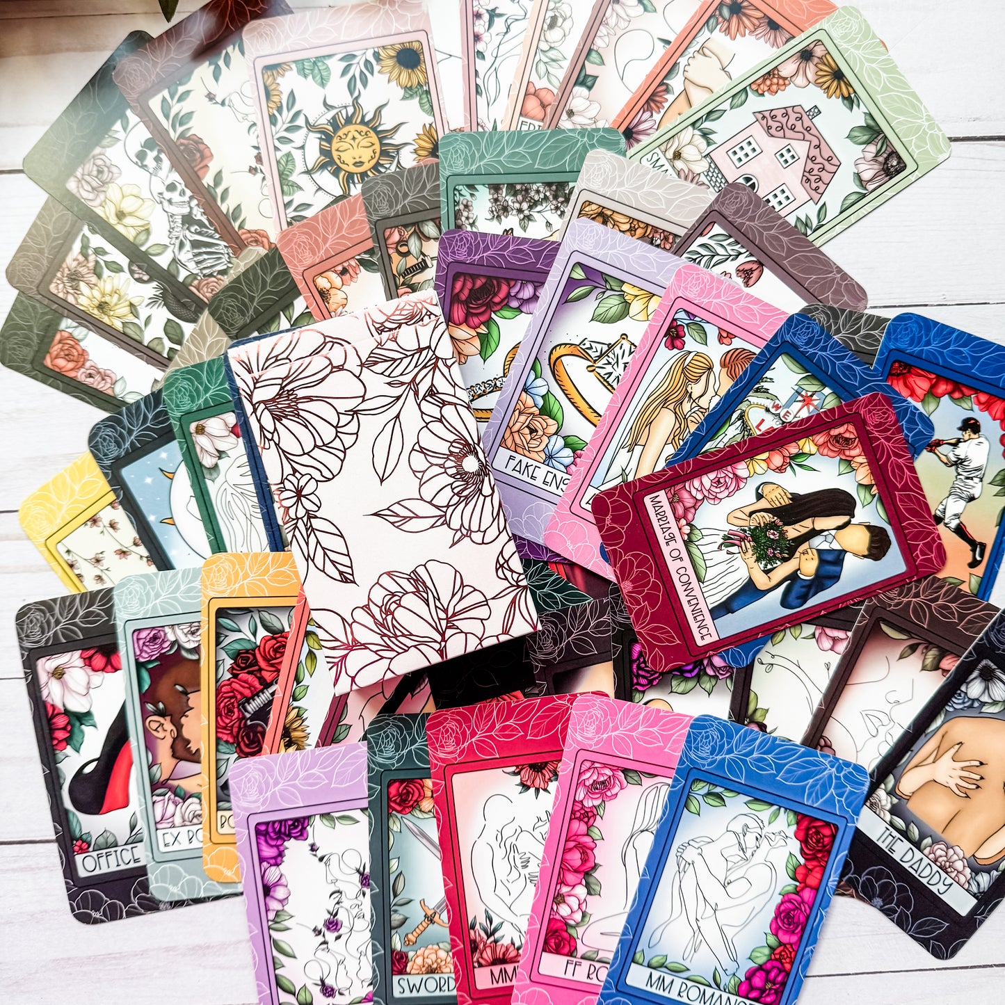 BUNDLE - Choose Your Fate I-IX & Pink Foil Tarot Card Box