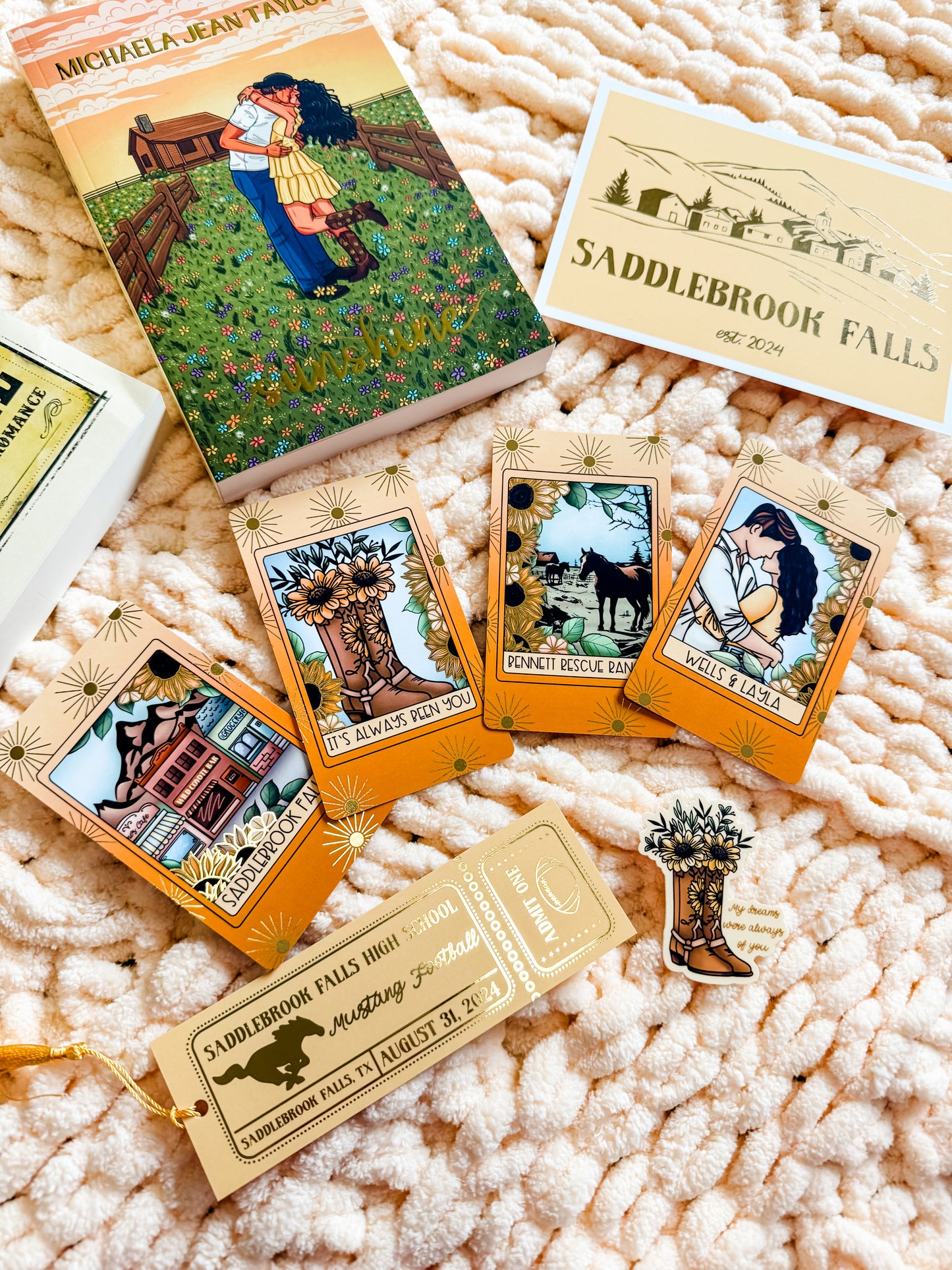 Sunshine by Michaela Jean Taylor FOILED Tarot Set (LIMITED EDITION / ONE RUN ONLY)