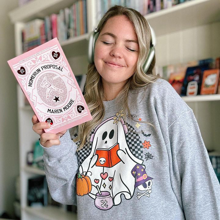 Ghost Audiobook Reader Sweatshirt