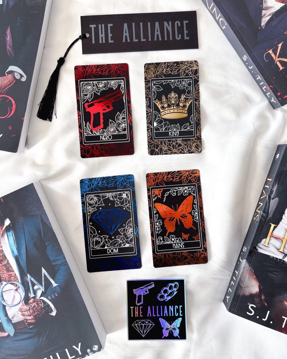 The LJC Limited April 2025 - The Alliance Series by S.J. Tilly (Final Sale, One Run Only)