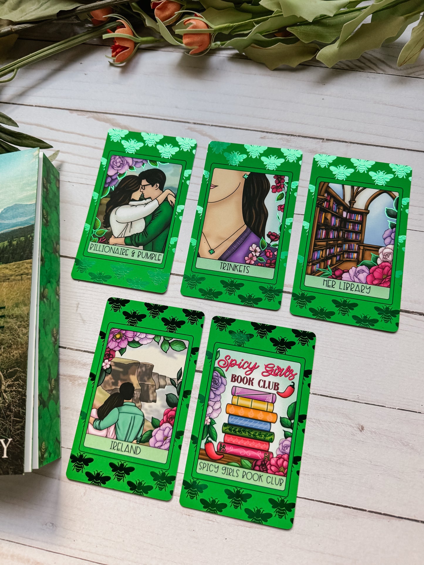 When We Bloom by Kristen Proby FOILED Tarot Set (LIMITED EDITION / ONE RUN ONLY)