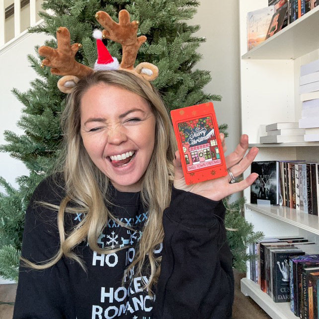 Foiled Small Town Christmas Tarot Card