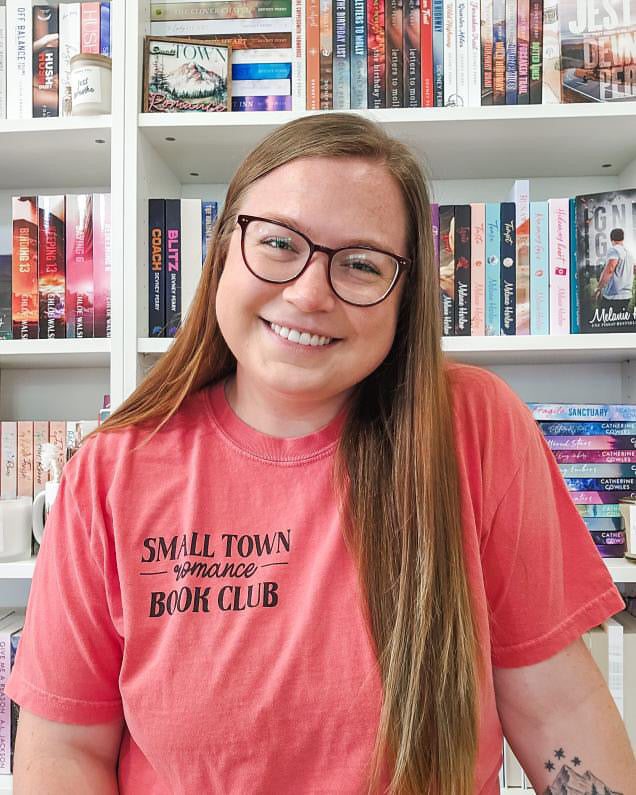 Small Town Romance Book Club heavyweight t-shirt