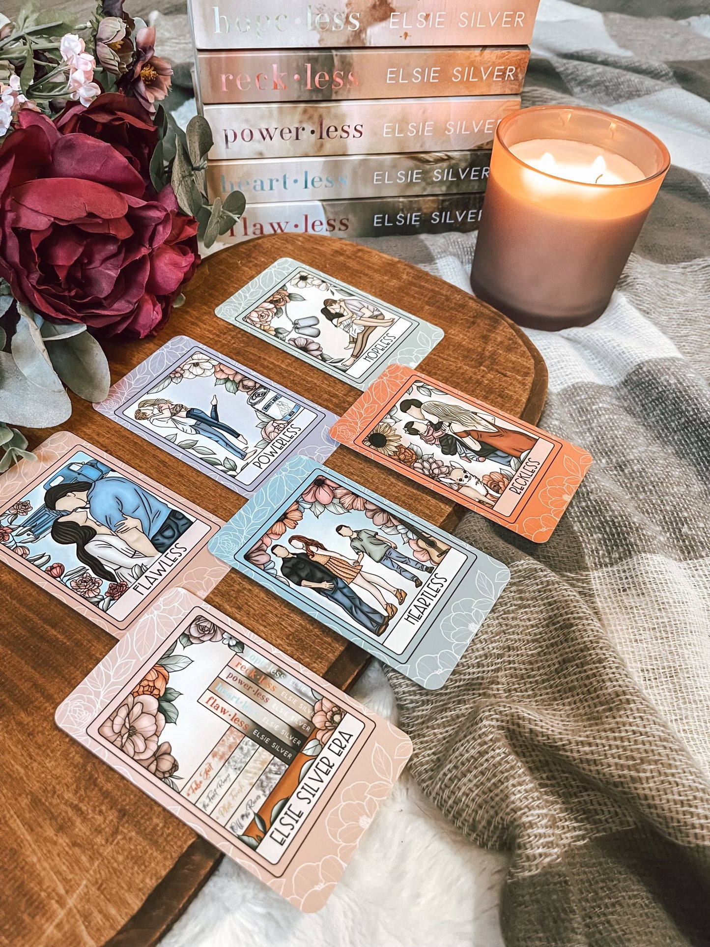 Elsie Silver Chesnut Springs Book Title Tarot Cards