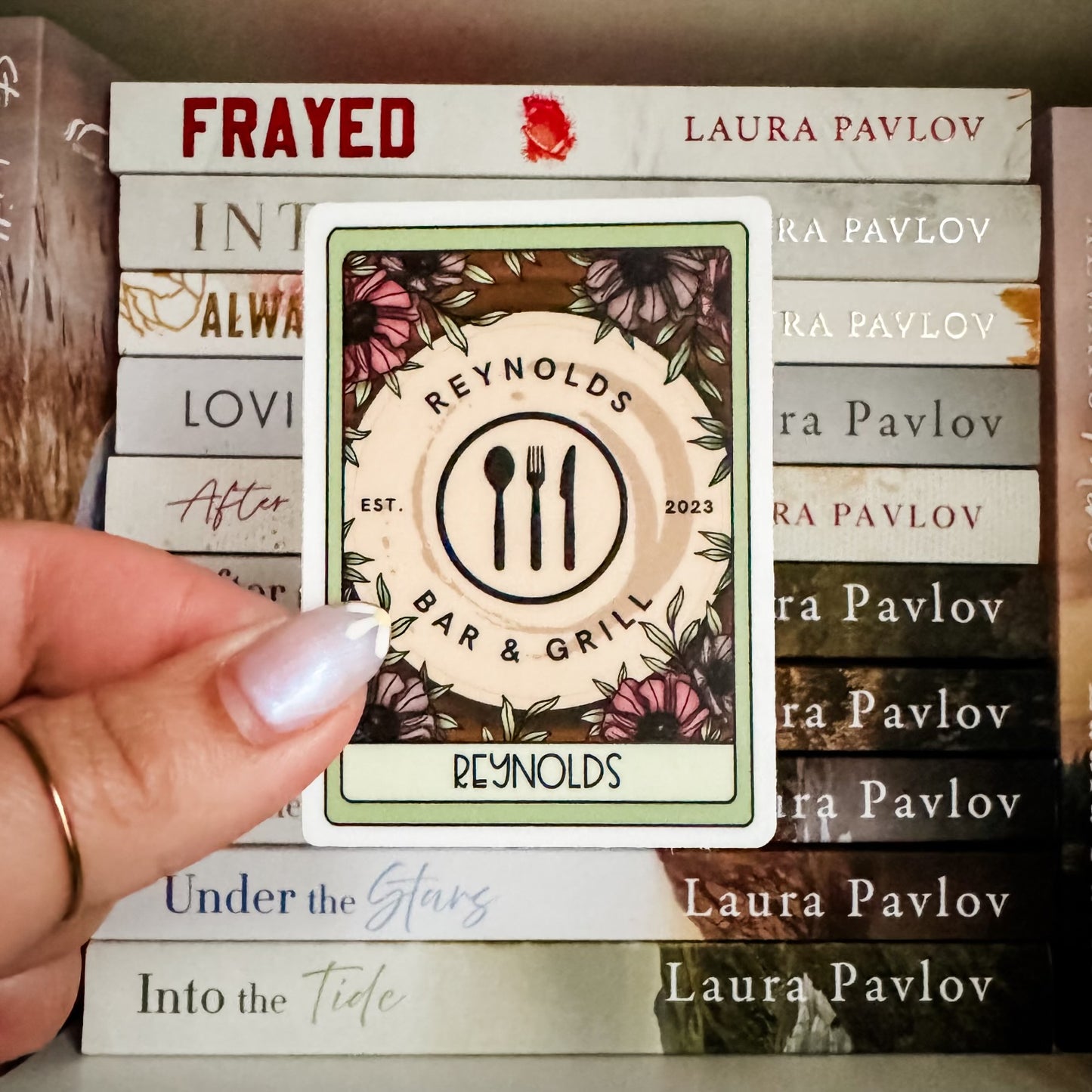 Cottonwood Cove Series by Laura Pavlov Book Locations Sticker Set