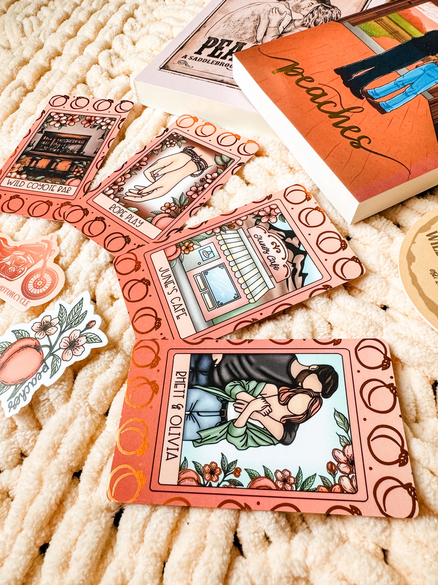 Peaches by Michaela Jean Taylor FOILED Tarot Set (LIMITED EDITION / ONE RUN ONLY)