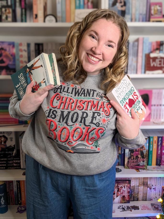 All I Want for Christmas is More Books Sweatshirt