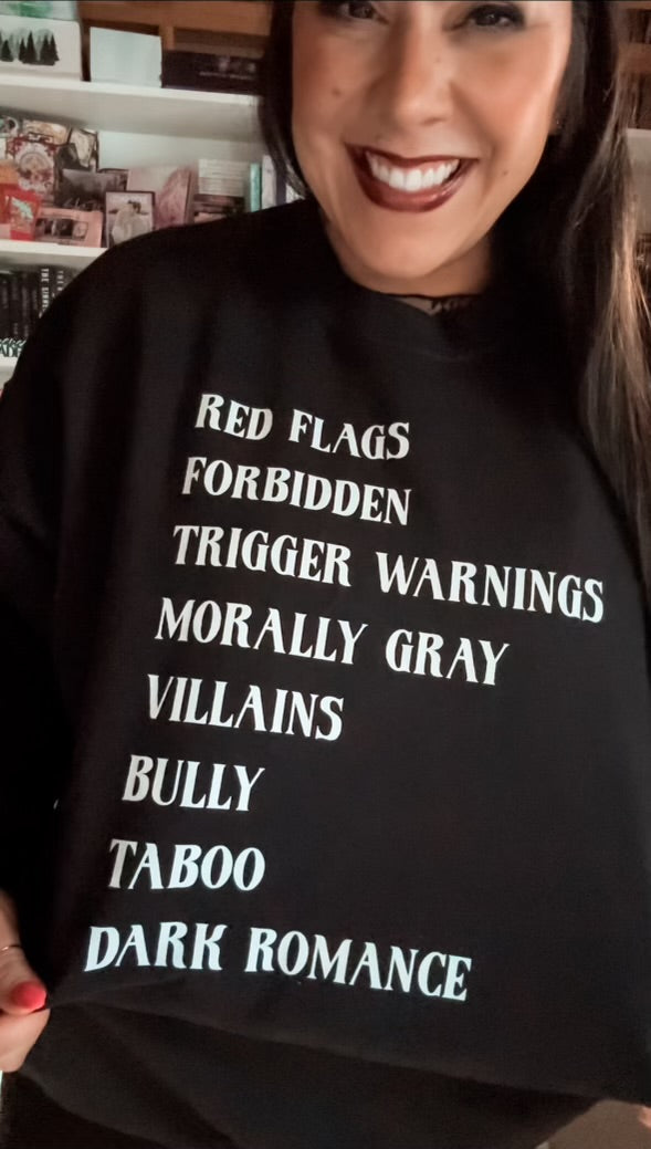 Dark Romance Tropes Sweatshirt