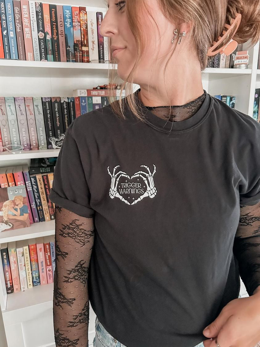 Trigger Warnings heavyweight t-shirt