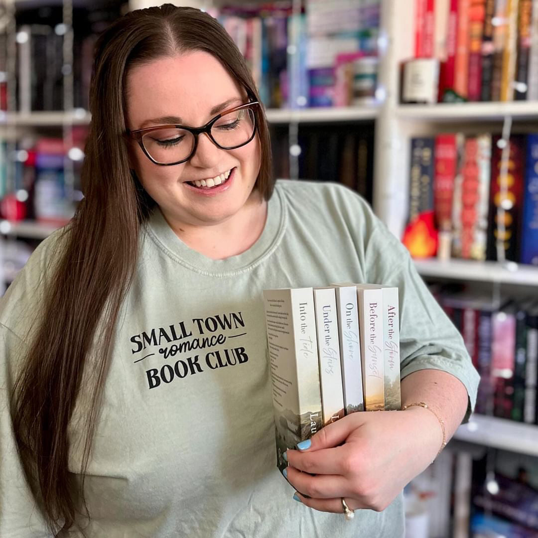 Small Town Romance Book Club heavyweight t-shirt