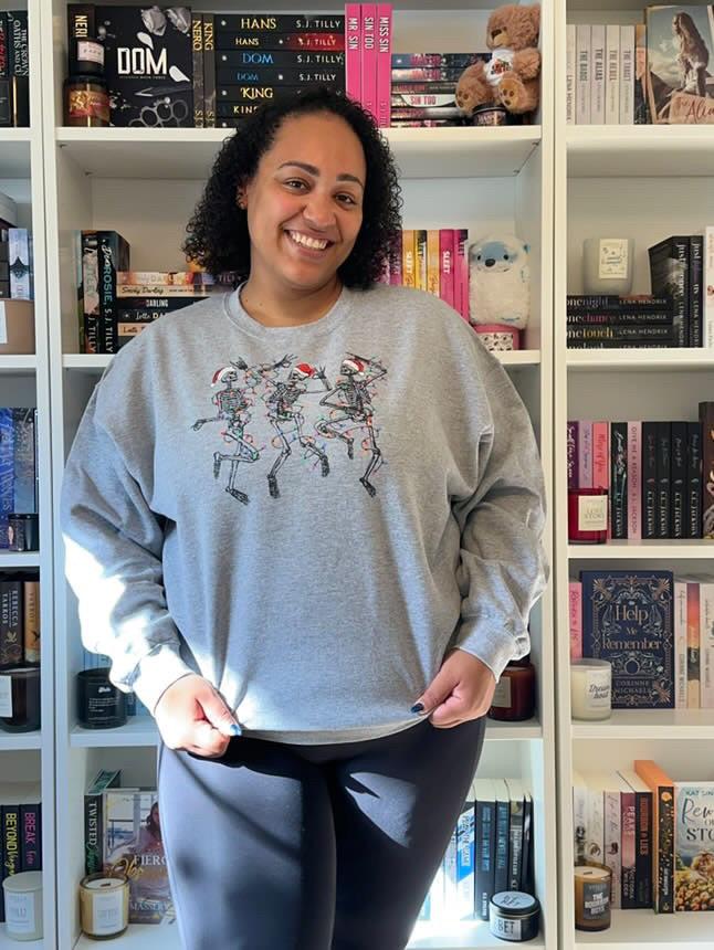 Dancing Christmas Skeletons Sweatshirt