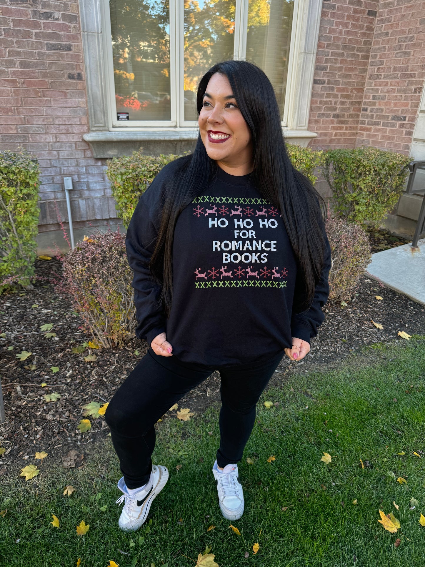 Ho ho ho for Romance Books Sweatshirt