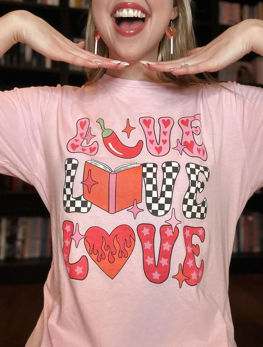 LOVE Valentines Unisex t-shirt