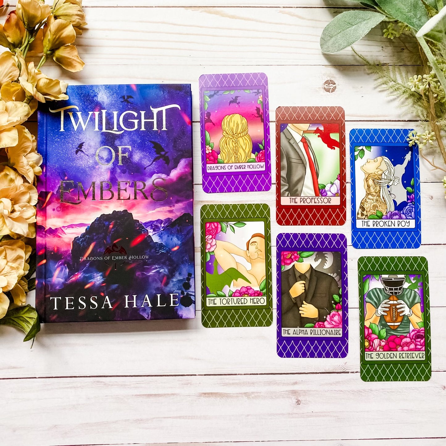 Twilight of Embers by Tessa Hale Tarot Set
