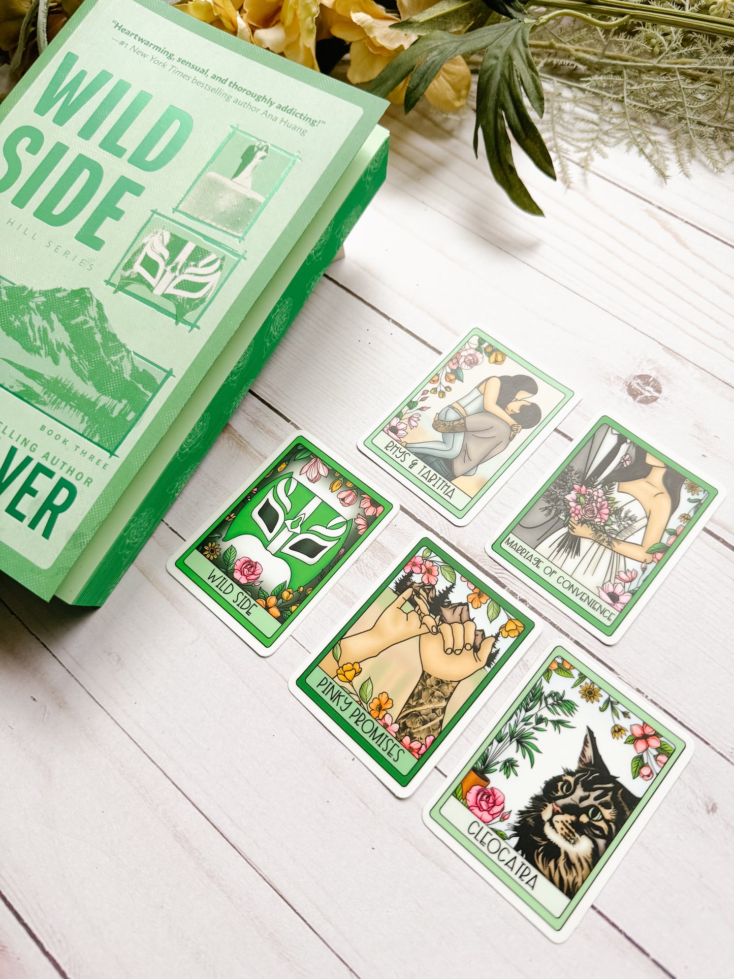 Wild Side by Elsie Silver Tarot Card Sticker Set