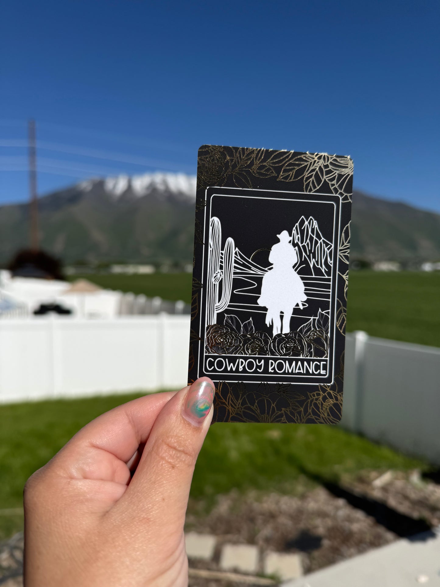 Cowboy Romance Luxe Card