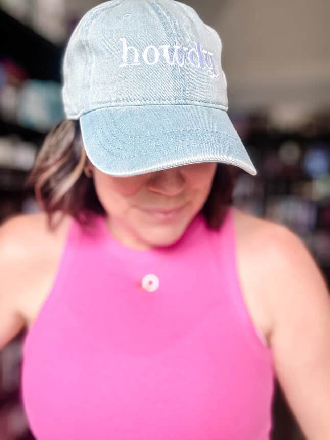Howdy Denim Hat