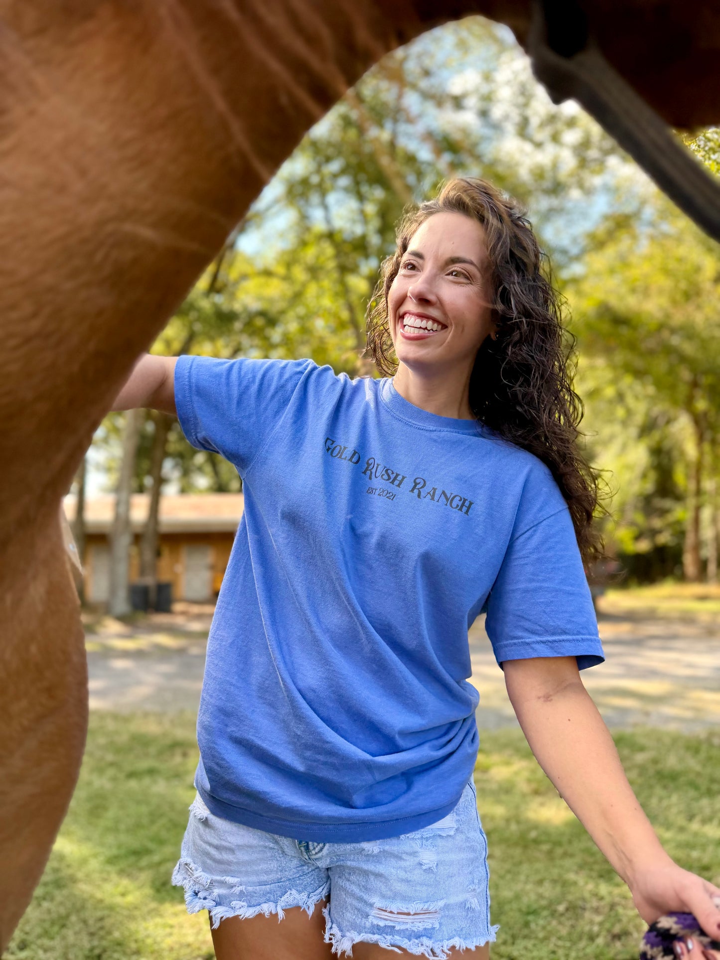 Gold Rush Ranch by Elsie Silver heavyweight t-shirt